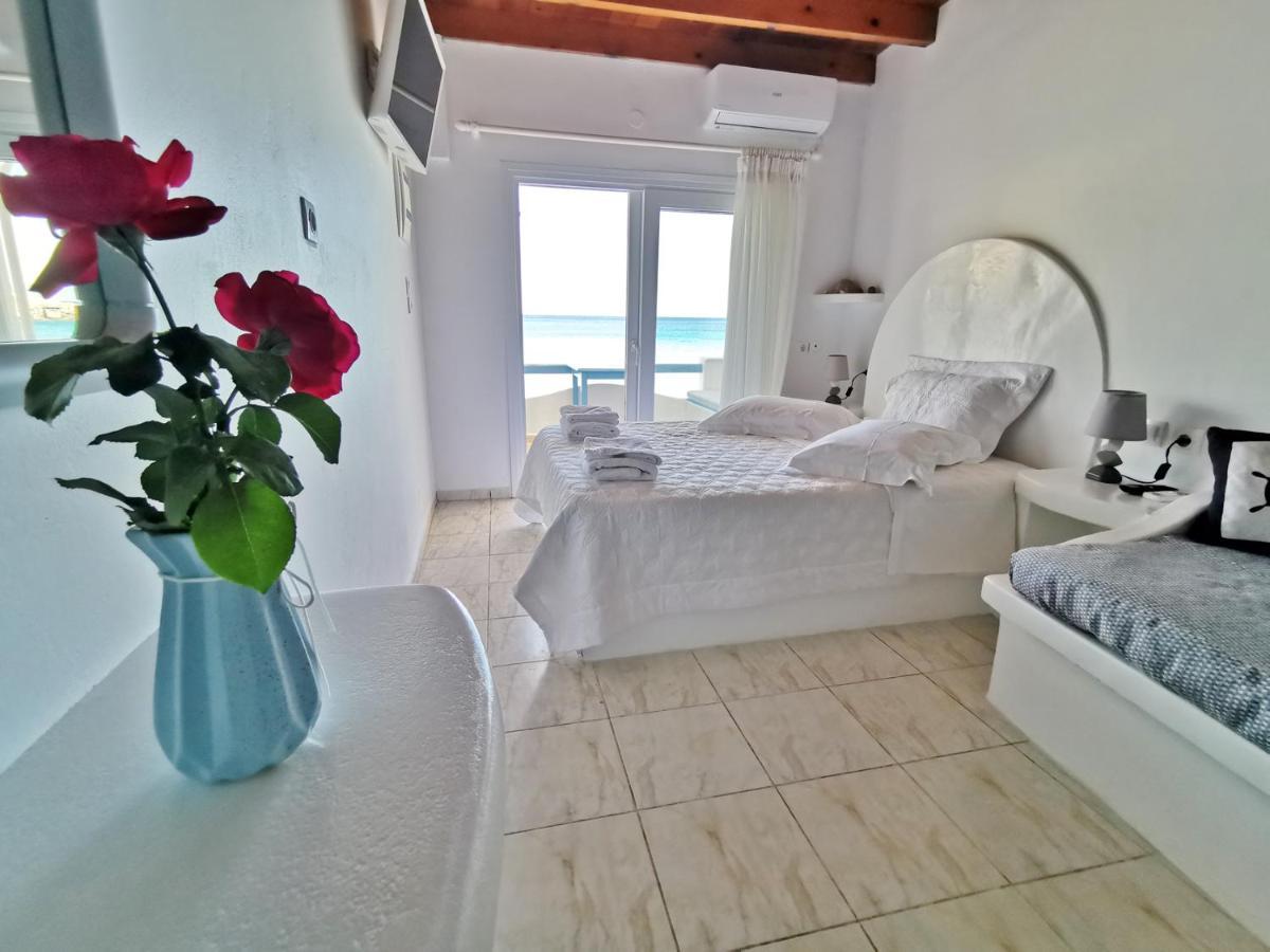 Firopotamos Blue Mare Apartments On The Beach חדר תמונה