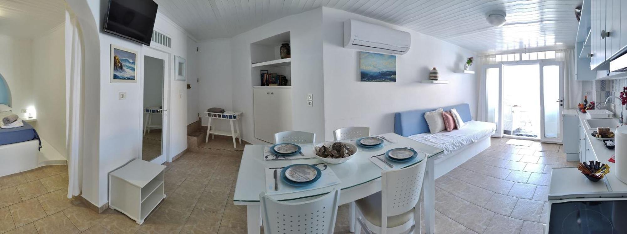 Firopotamos Blue Mare Apartments On The Beach חדר תמונה