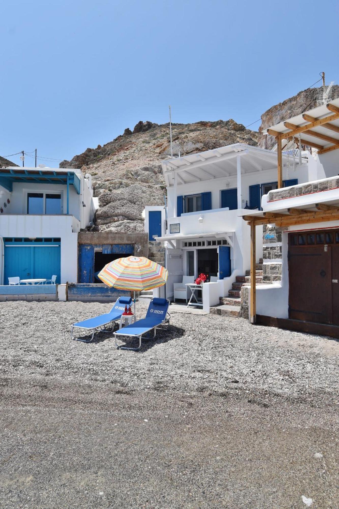 Firopotamos Blue Mare Apartments On The Beach חדר תמונה
