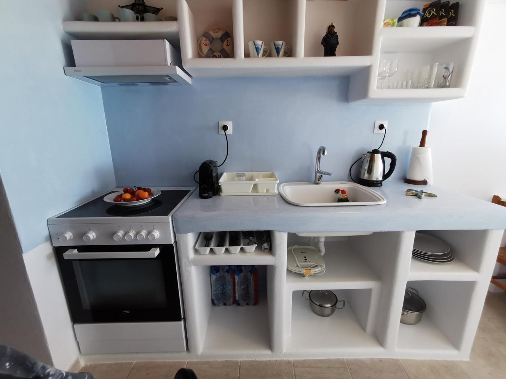 Firopotamos Blue Mare Apartments On The Beach חדר תמונה
