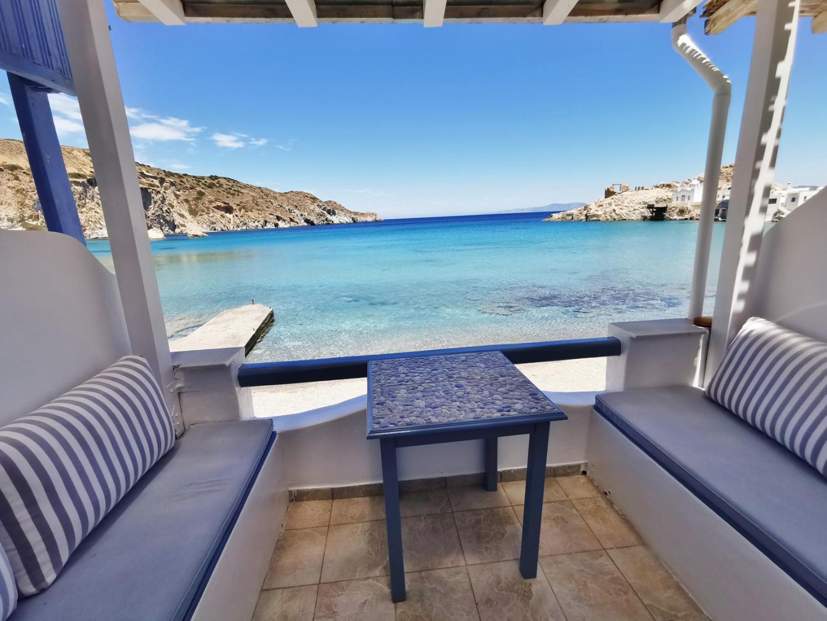 Firopotamos Blue Mare Apartments On The Beach חדר תמונה