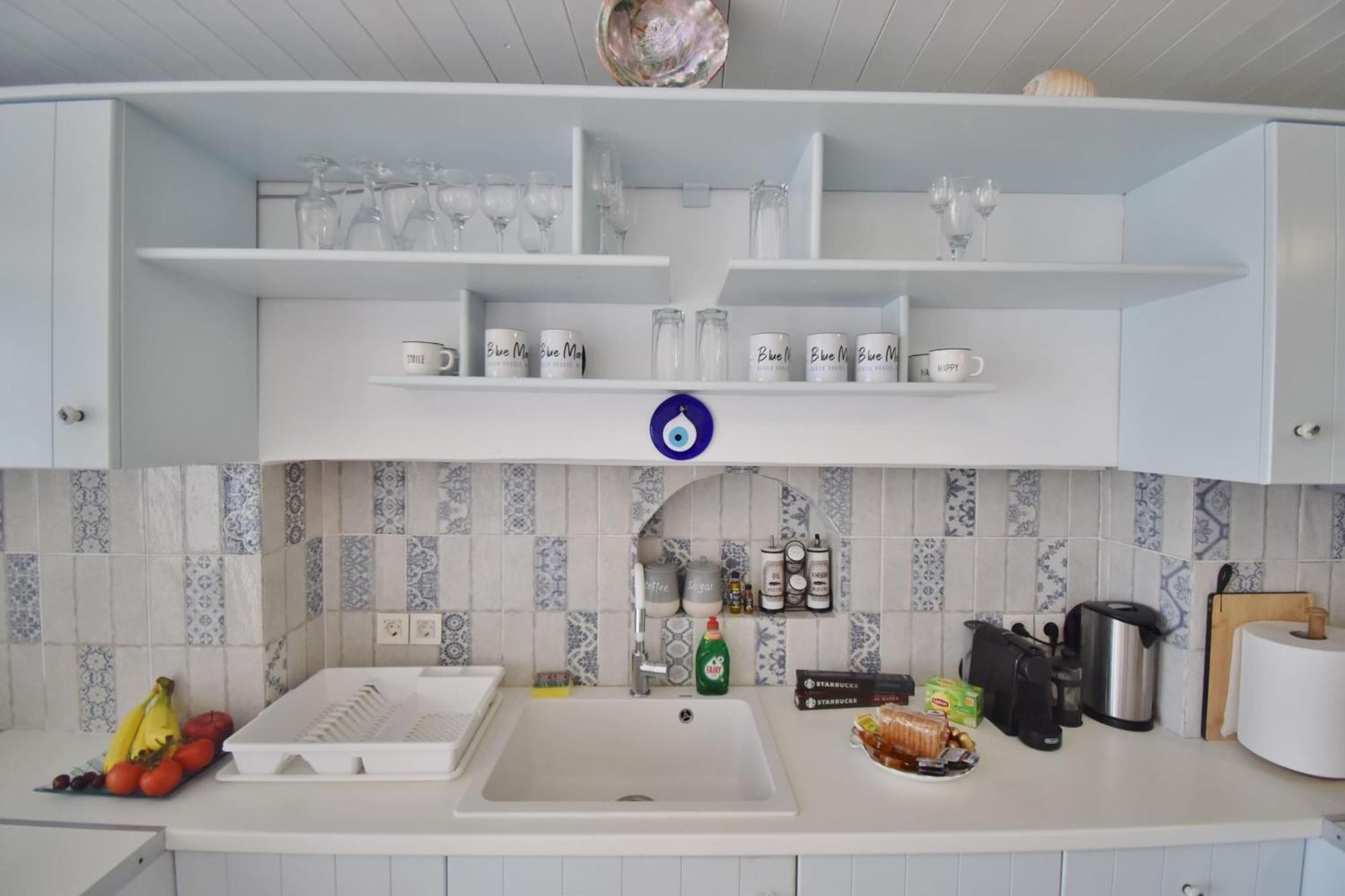Firopotamos Blue Mare Apartments On The Beach חדר תמונה