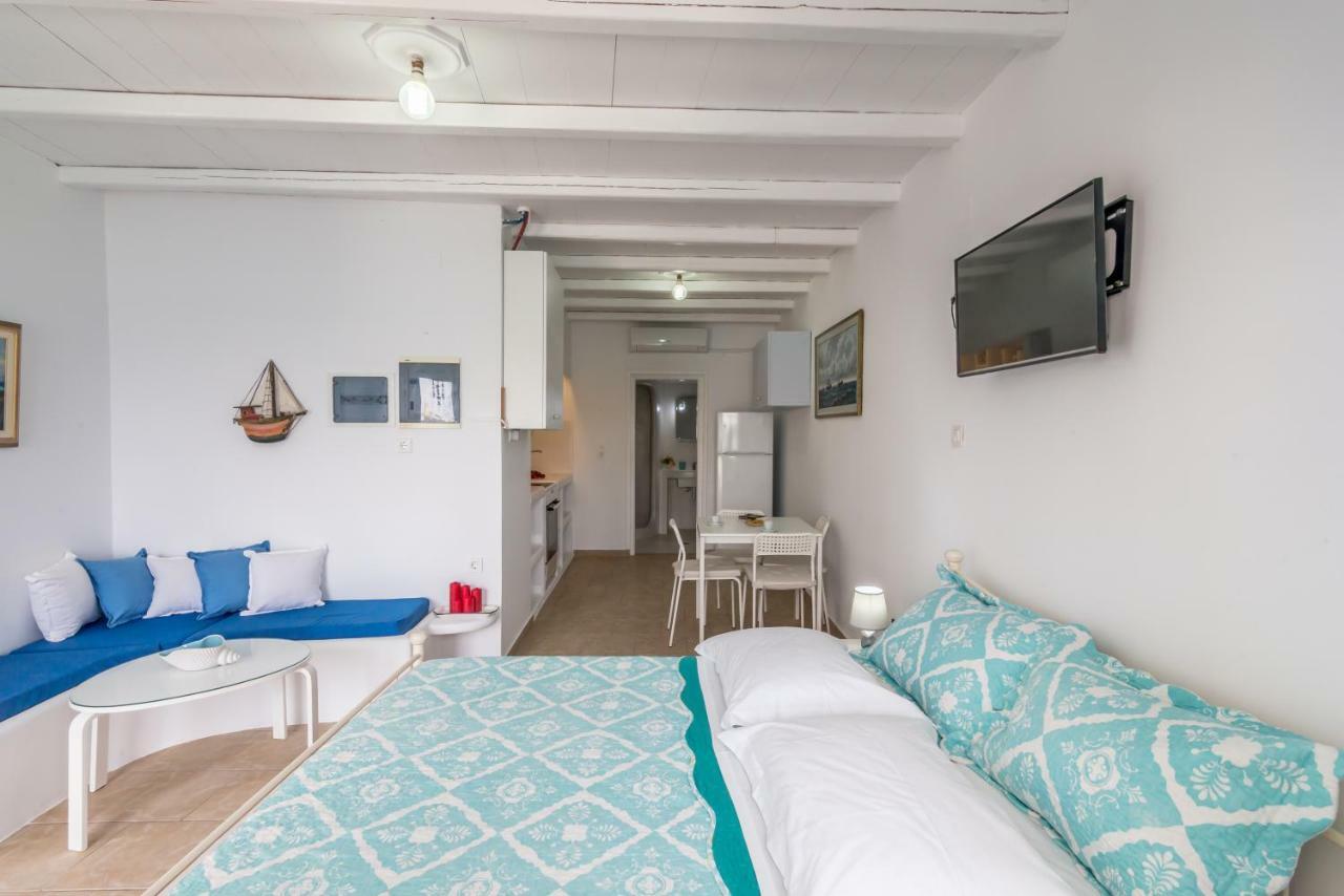 Firopotamos Blue Mare Apartments On The Beach מראה חיצוני תמונה